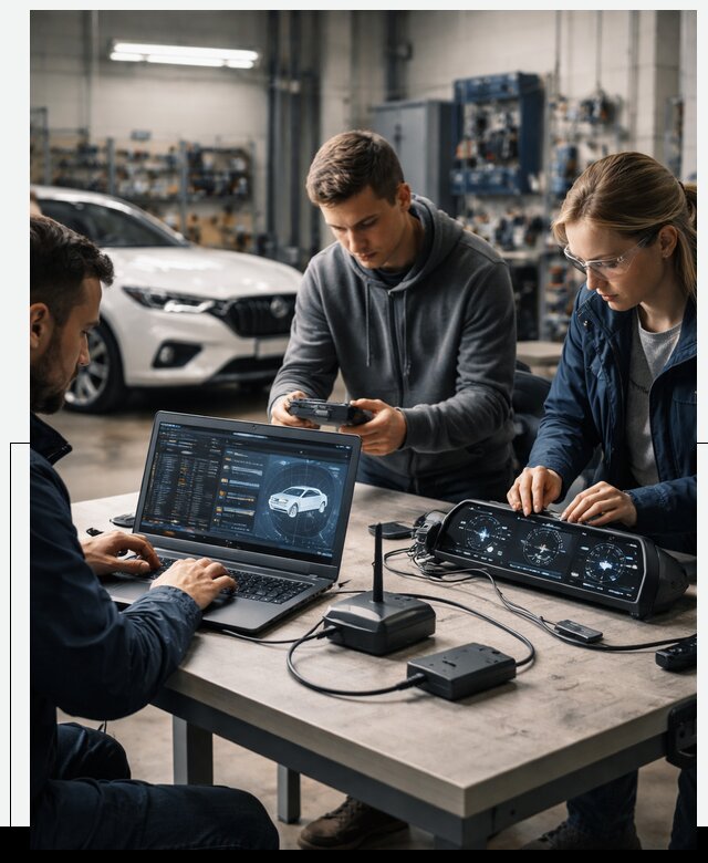 Разработка Connected Car и ПО для автопрома в Нижнекамске