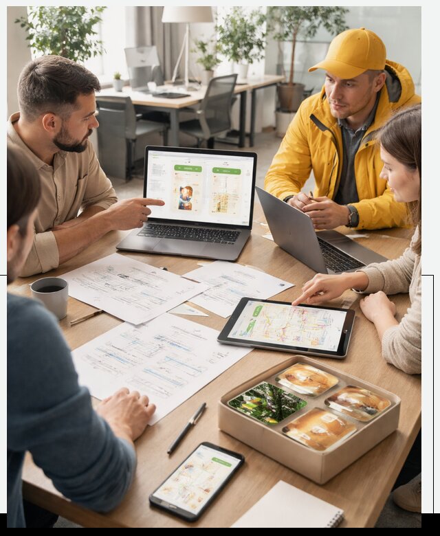 Разработка агрегатора доставки еды в Нижнекамске от 15209 р., АвикейНжм